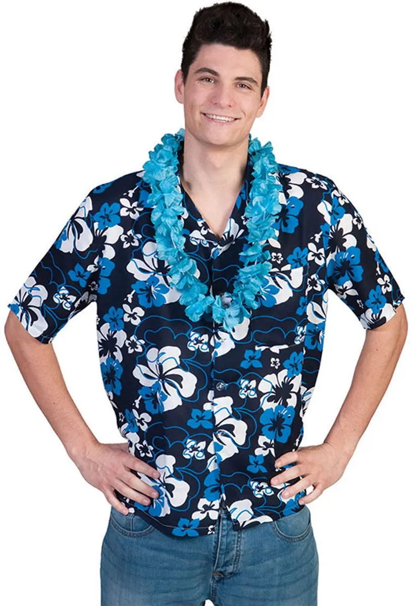 Espa Hawaii Hemd Honolulu - Maat 48/50 - Blauw
