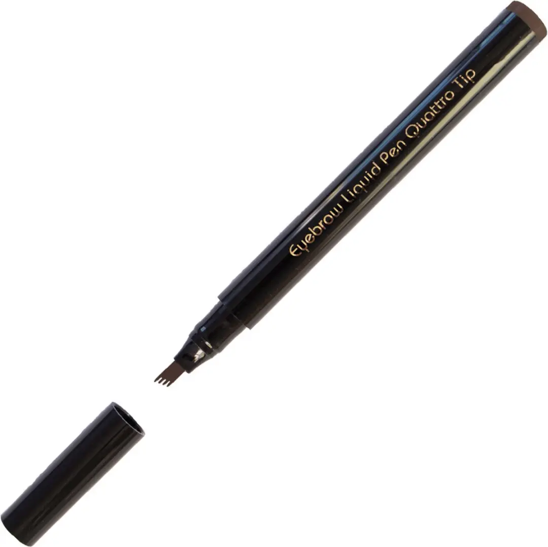 Christian Faye Eyebrow Liquid Pen Quattro Tip Dark Brown 1.3g