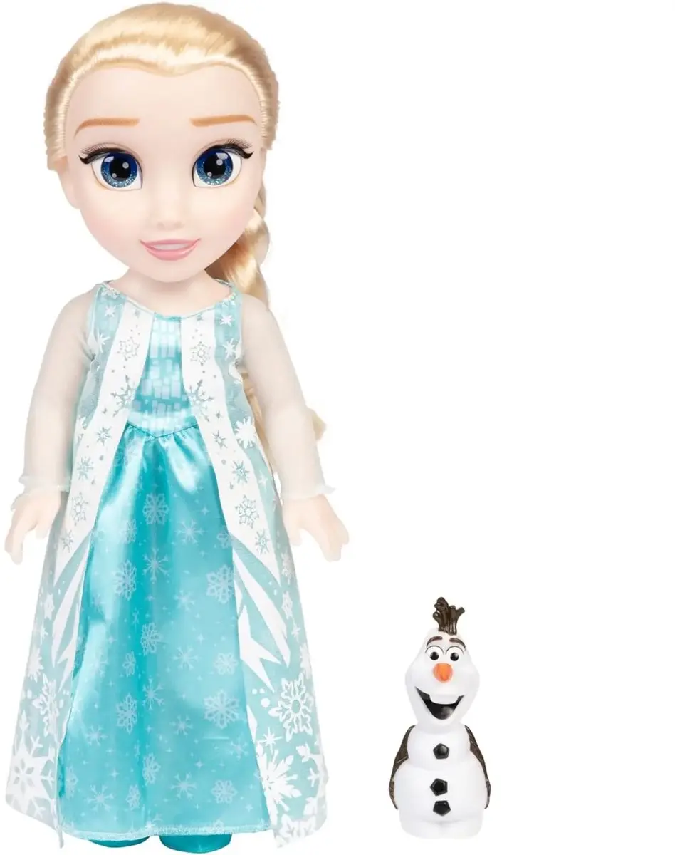 Disney Frozen Elsa Zingende Pop 38cm - Blauw