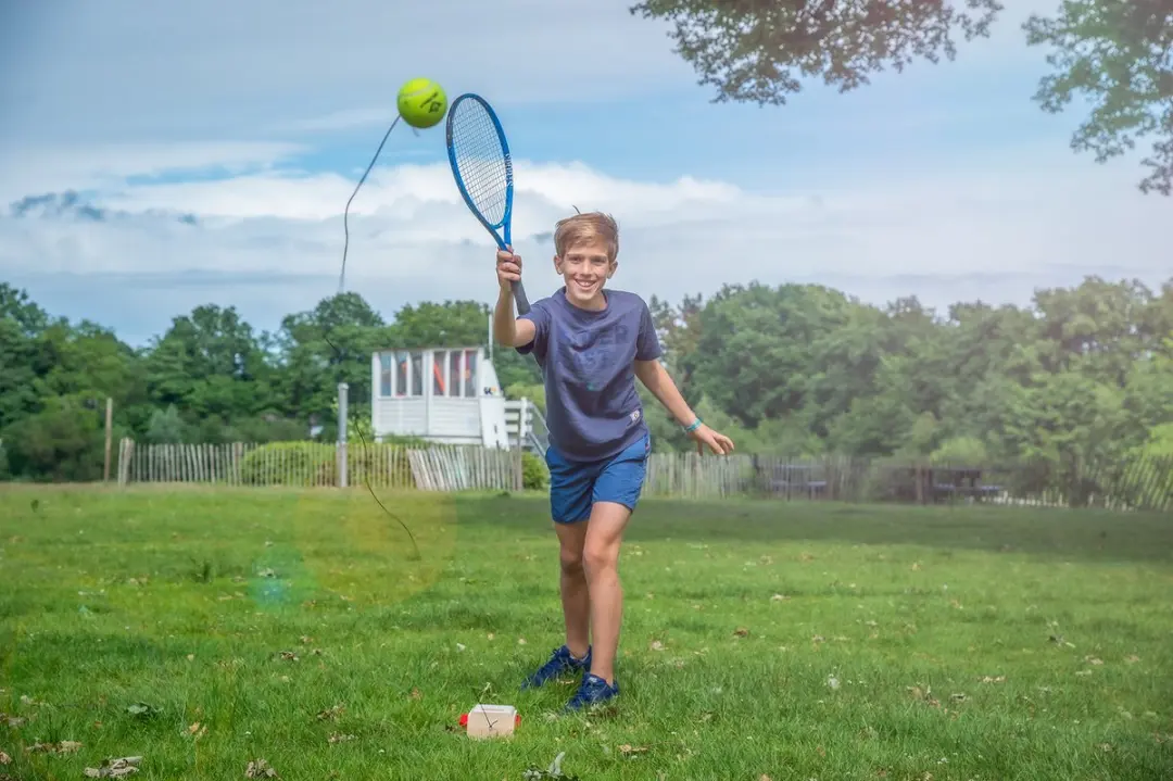 Angel Toys Tennistrainer Luxe Rubberhout - Solo Trainingsset - Meerdere kleuren