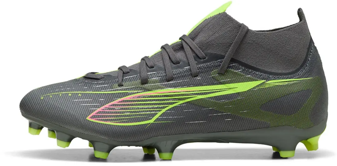 PUMA Ultra 5 Match+ Voetbalschoenen 41 - FG/AG - Grijs