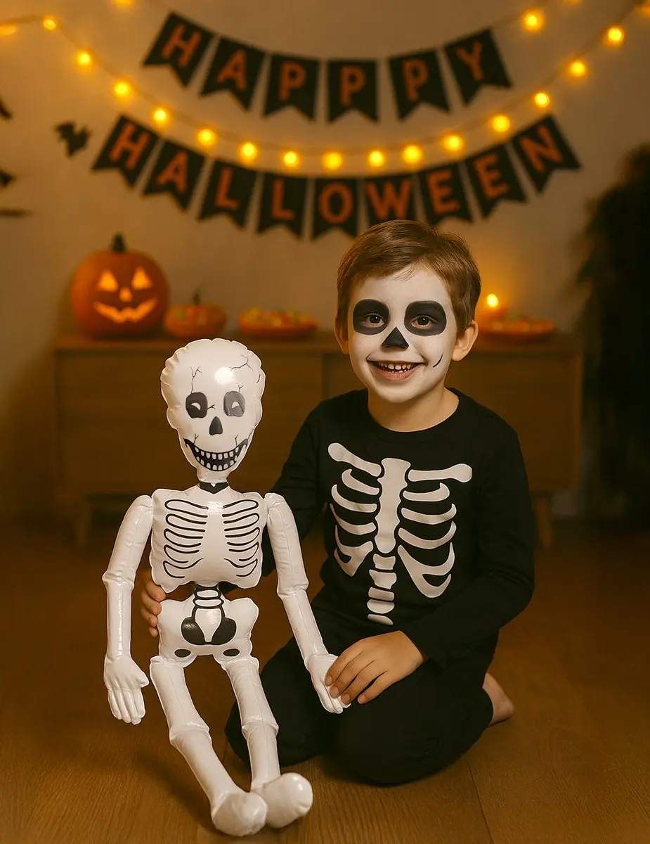 Espa Opblaasbare Skeletdecoratie 53cm