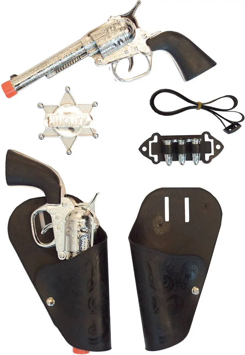 Espa Cowboy Revolver Set Accessoires - Gekleurd