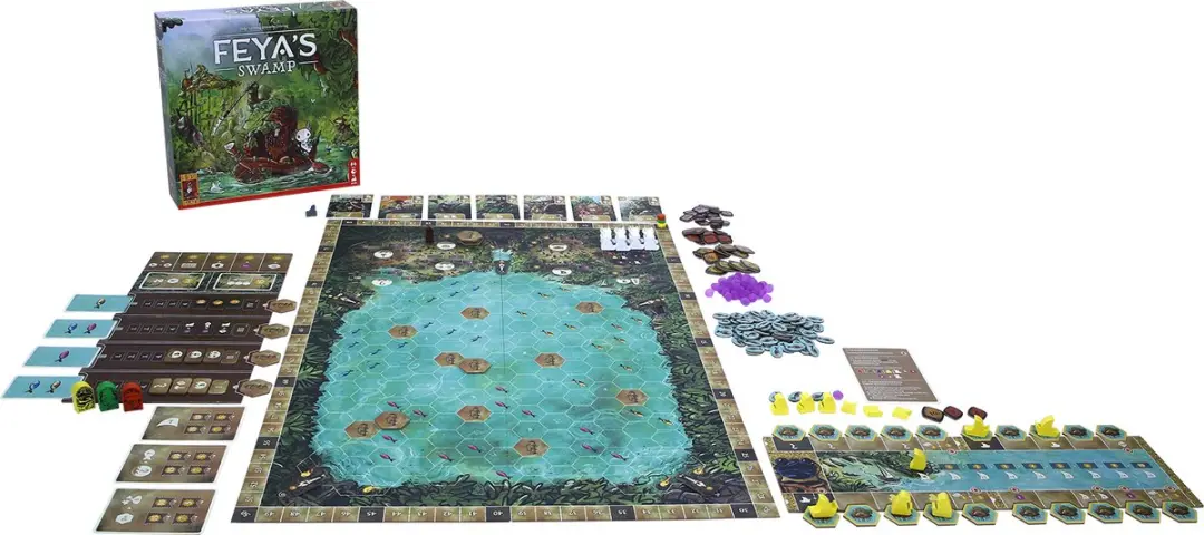 999 Games Feya's Swamp Strategisch Expertspel 999-FEY01 - 2-4 Spelers