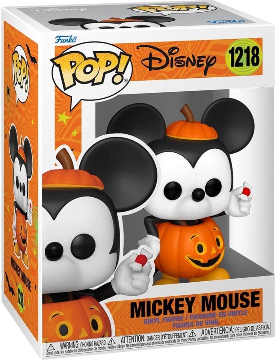 Funko Mickey Mouse - Disney Halloween POP! Mickey Trick Or Treat 9 cm Verzamelfiguur - Multicolours