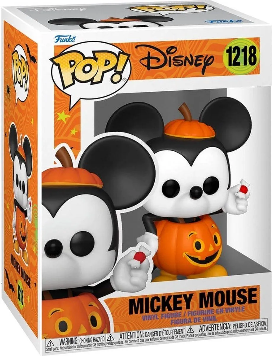 Disney Mickey Mouse POP! Trick Or Treat Verzamelfiguur - 9cm - Multicolor