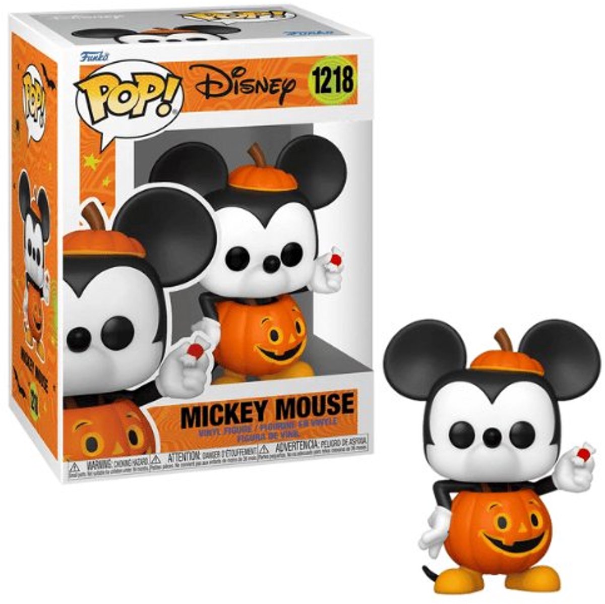 Funko Mickey Mouse - Disney Halloween POP! Mickey Trick Or Treat 9 cm Verzamelfiguur - Multicolours