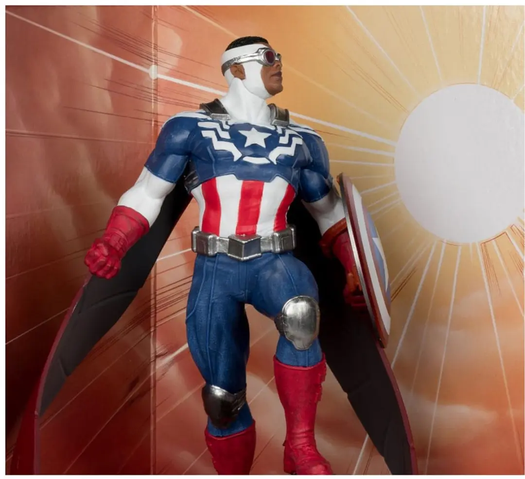 McFarlane Toys Captain America 1/10 Beeld - 17cm - Multicolor - afbeelding 6 van 6