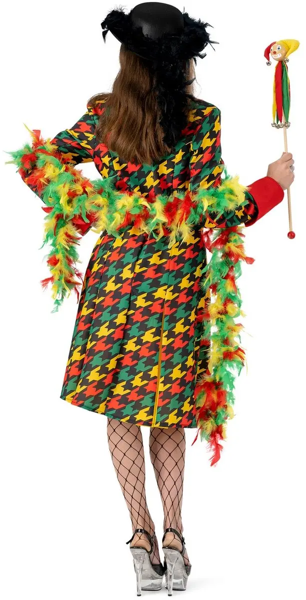 Espa Carnaval Jas Ebony - L/XL - Rood/Geel/Groen