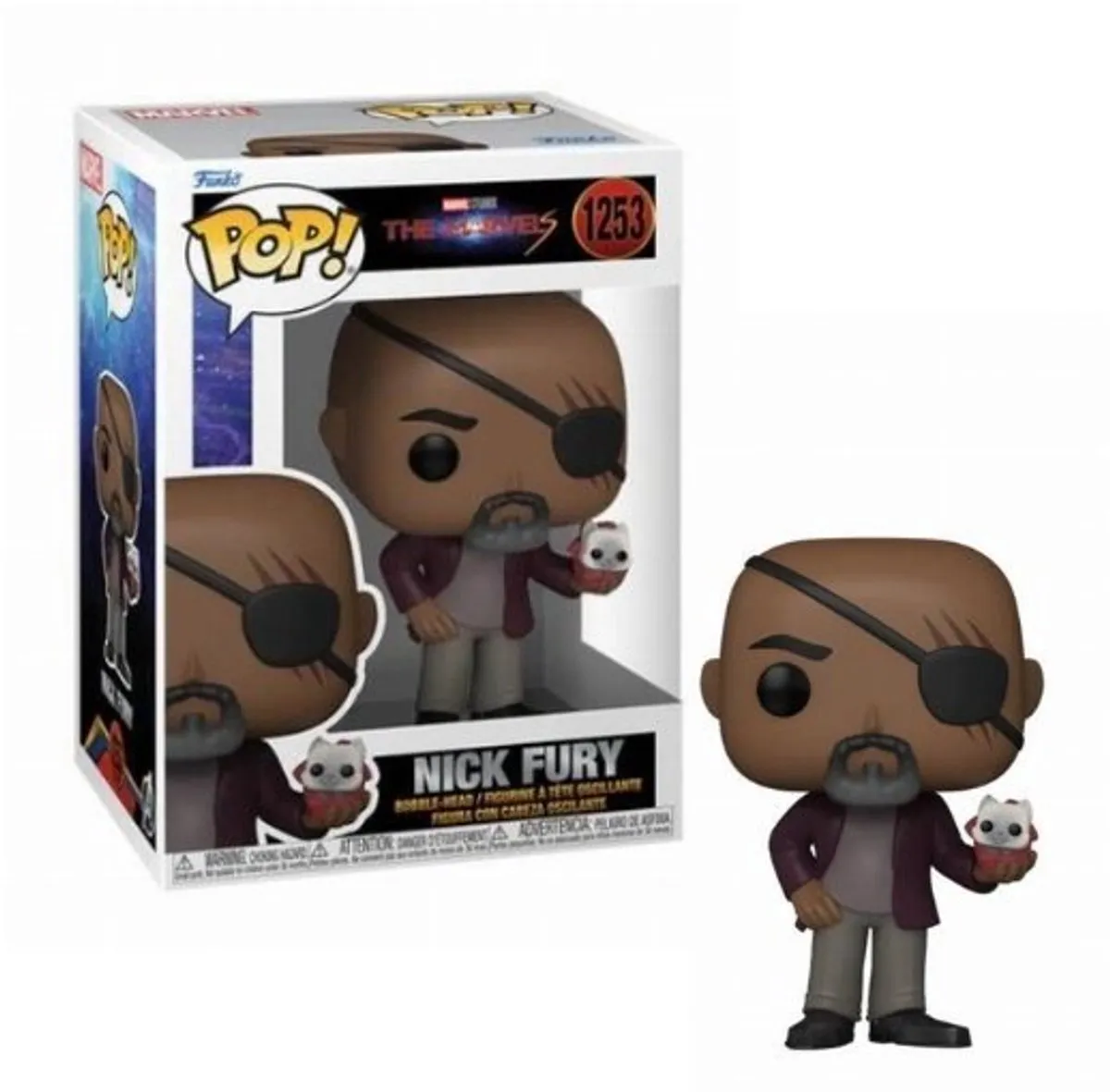 Funko Pop Marvel Nick Fury The Marvels #1253 - 9,5 cm