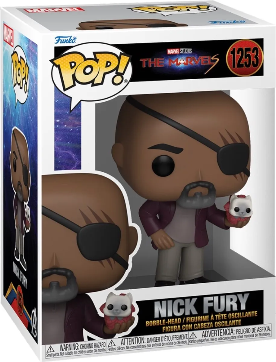 Funko Pop Marvel Nick Fury The Marvels #1253