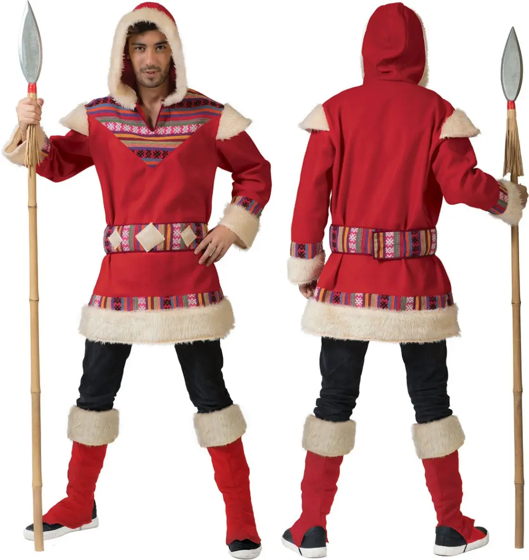Espa Eskimo Kostuums Familie - M/L Rood