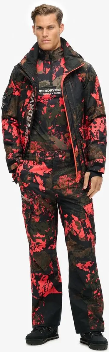 Superdry Ultimate Rescue Skibroek Heren - Roze/ Groen