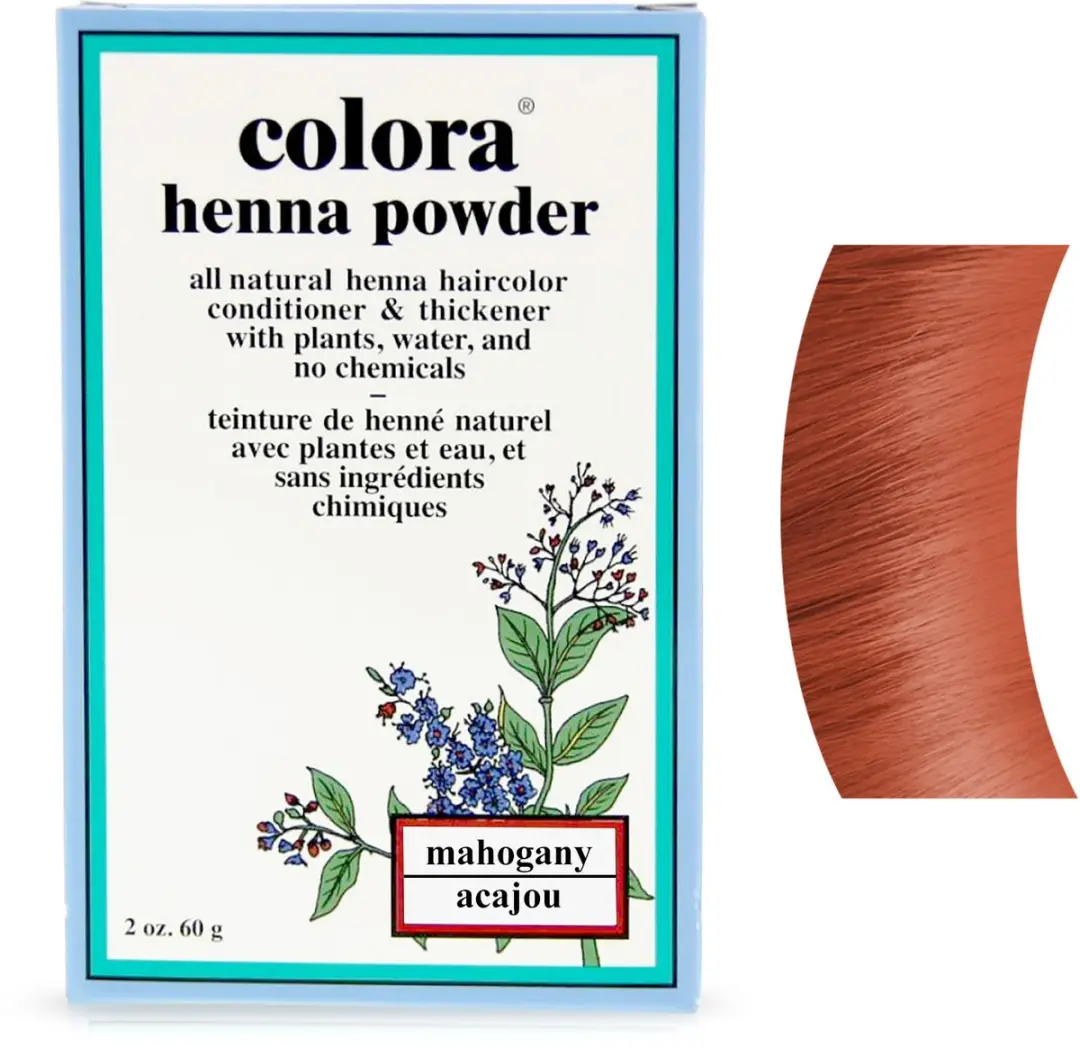 Colora Henna Kleurpoeder Mahogany 60g
