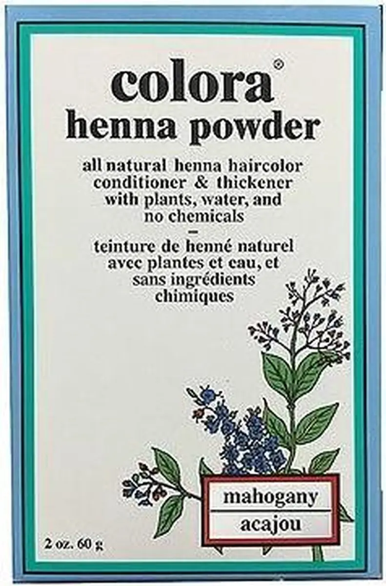 Colora Henna Kleurpoeder Mahogany 60g