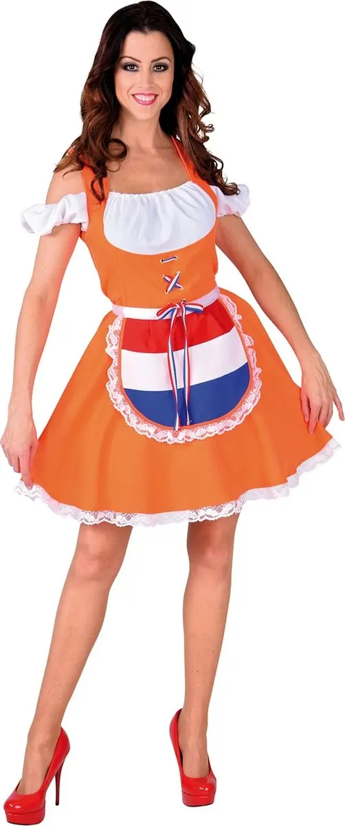 Espa Oranje Dirndl Kostuum