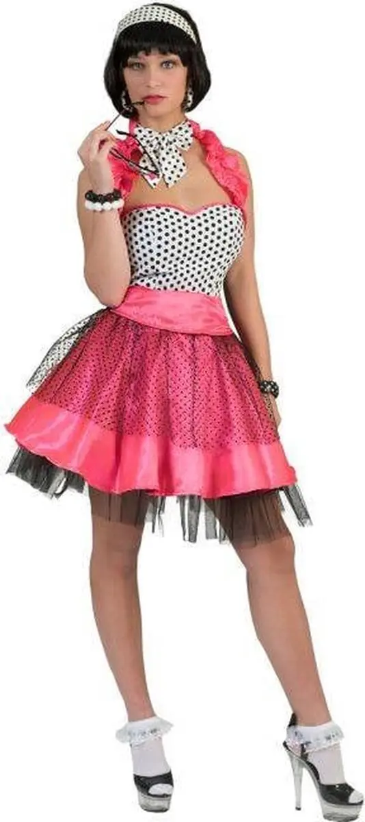 Espa Rock'n Roll Jurk - Roze L/XL