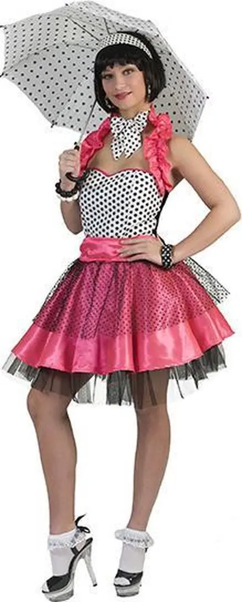 Espa Rock'n Roll Jurk - Roze L/XL