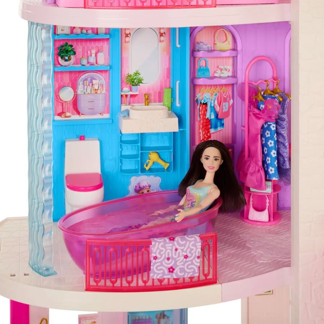 Barbie Droomhuis Poppenhuis - Meerkleurig - 65 Meubels