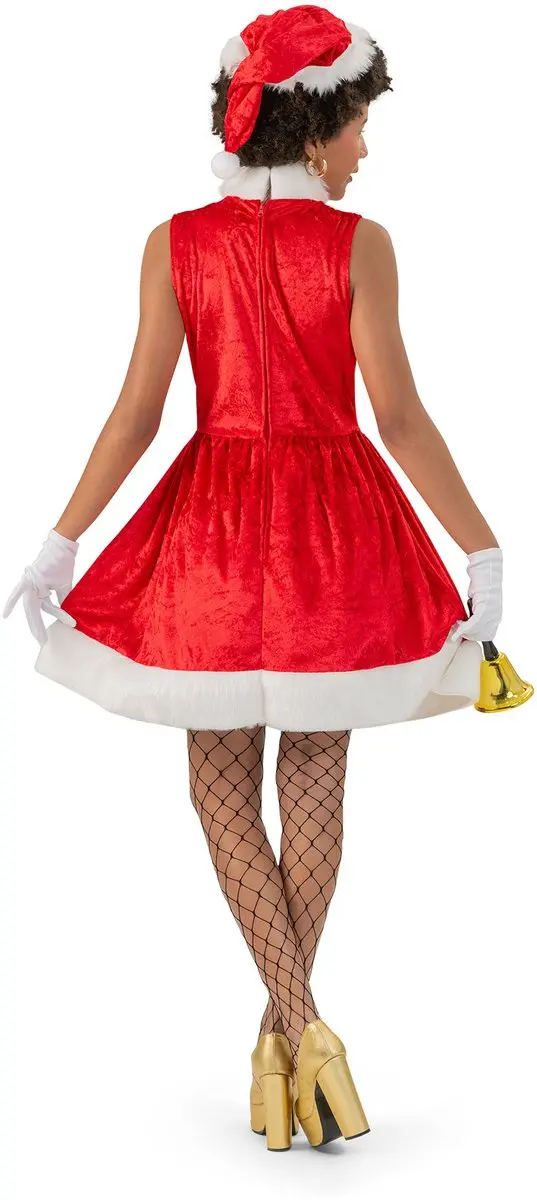 Espa Kerstvrouw Jingle Jurk - Rood - S/M