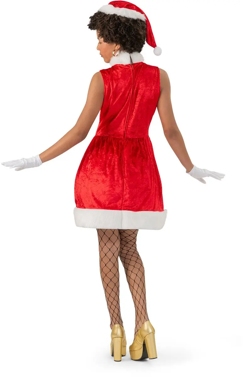 Espa Kerstvrouw Jingle Jurk - Rood - S/M