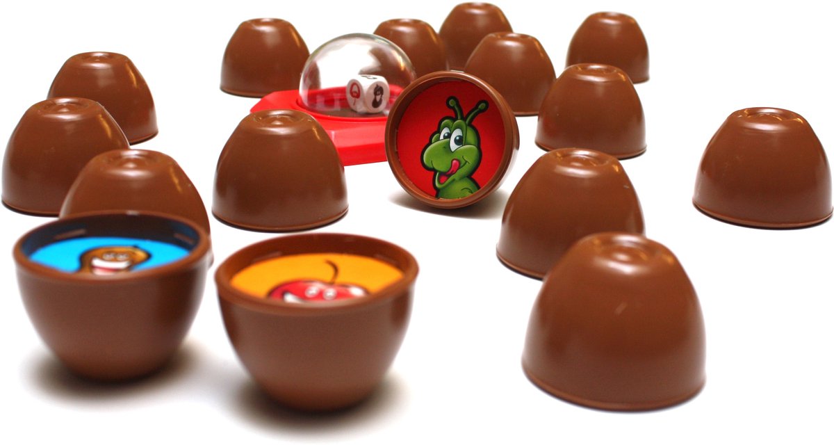 Tactic Choco – Bordspel – Pop n Find Spel – Geheugen en Reactiespel – Familiespel – 2 tot 4 Spelers – Vanaf 3 Jaar