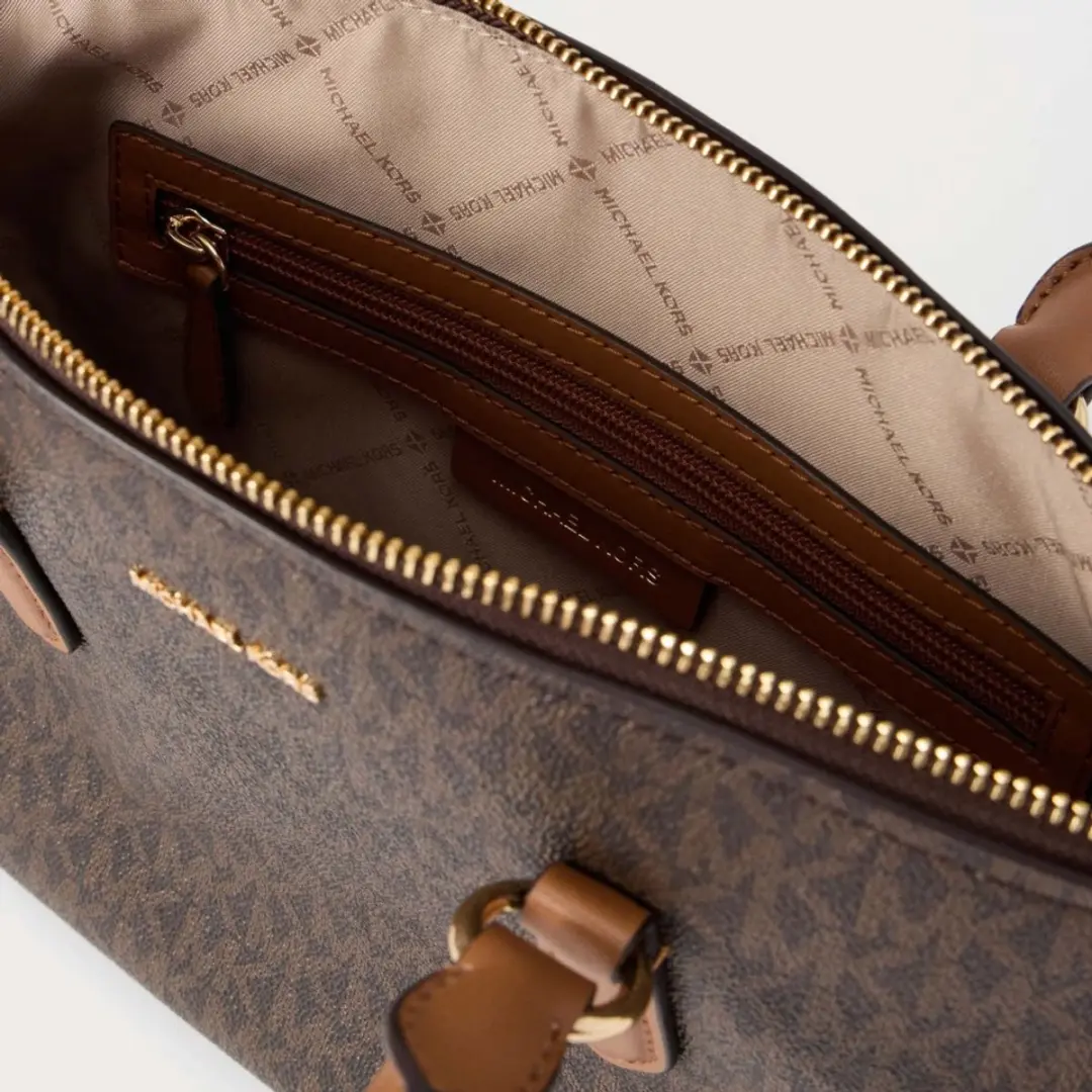 Michael Kors Murphy LG EW Dome Satchel - Bruin