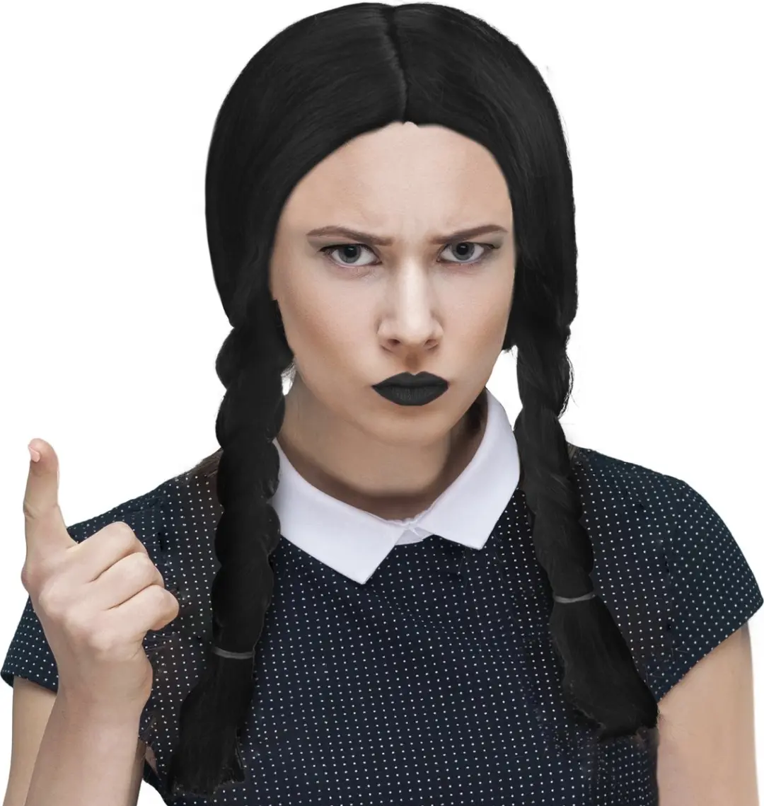 Espa Wednesday Addams Family Pruik