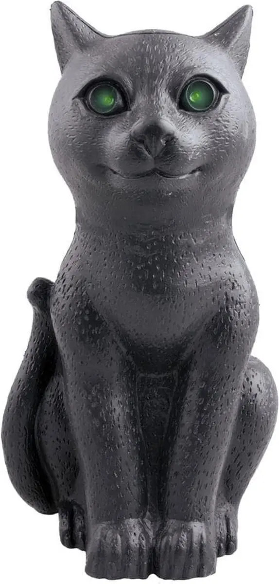Espa Zwarte Kat Geluid & Licht 30cm