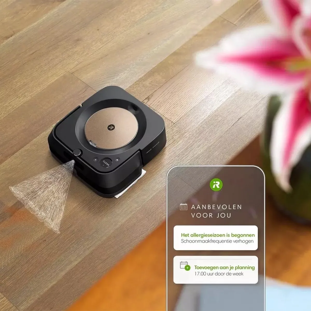 iRobot Braava Jet M6 Dweilrobot - Zwart