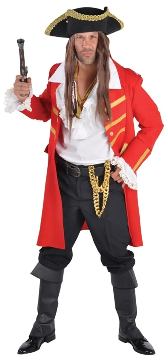Espa Piratenmantel Luxe Rood XL
