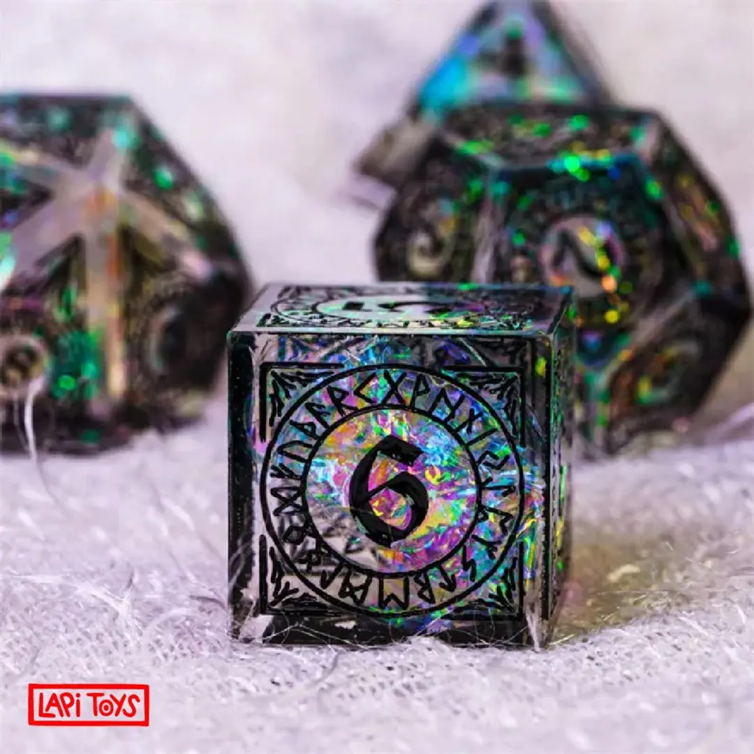 Lapi Toys DnD Dobbelstenen Set - 7-delig - Groen