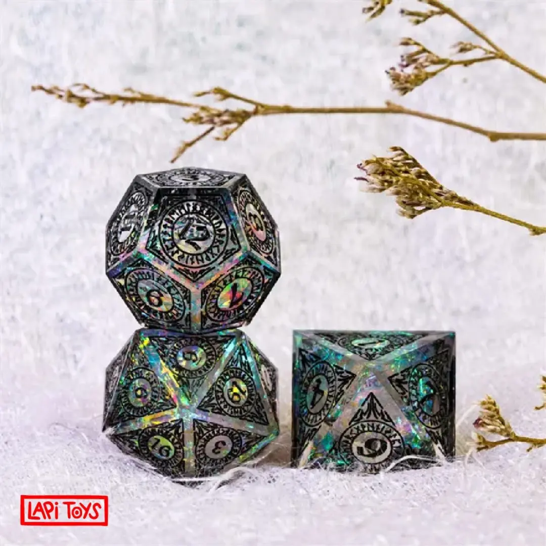 Lapi Toys DnD Dobbelstenen Set - 7-delig - Groen