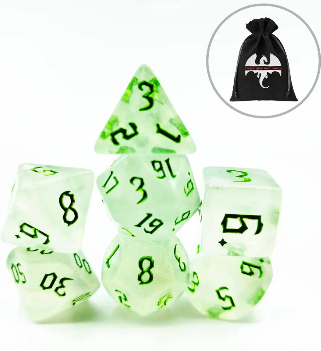 Lapi Toys D&D Polydice Acryl Set 7 Stuks