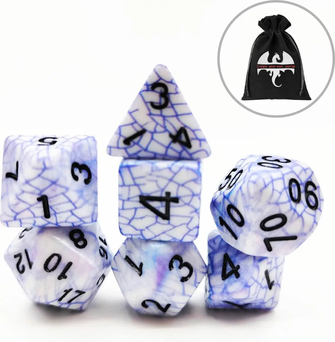 Lapi Toys D&D Polydice Acryl Set 7 Stuks