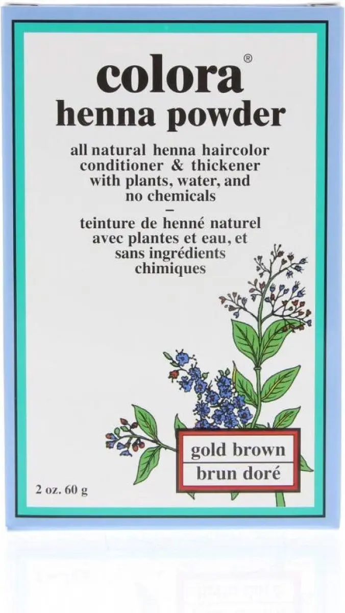 Colora Henna Gold Brown Kleurpoeder 60g