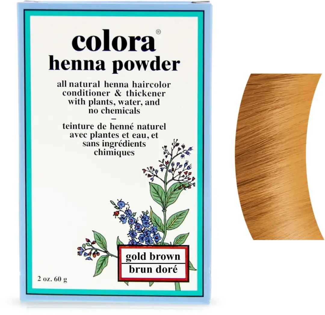 Colora Henna Gold Brown Kleurpoeder 60g