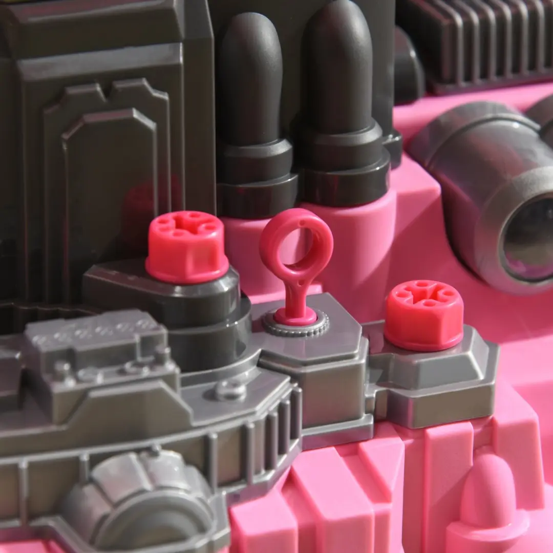 Homcom Speelgoedset Vrachtwagenmotor Roze