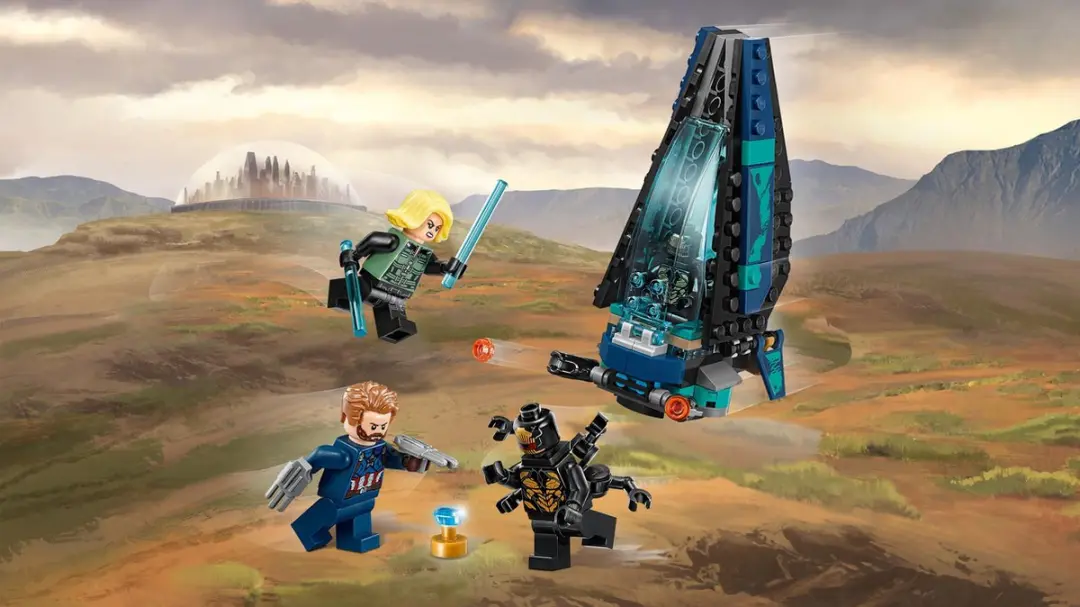 LEGO Marvel Super Heroes Avengers Outrider Shuttle 76101 - 124 Stukken