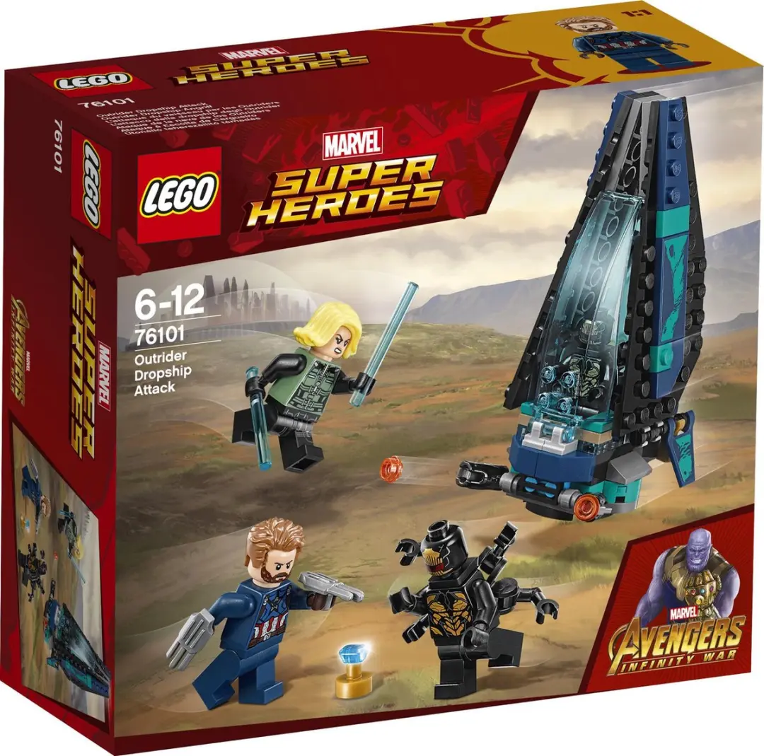 LEGO Marvel Super Heroes Avengers Outrider Shuttle 76101