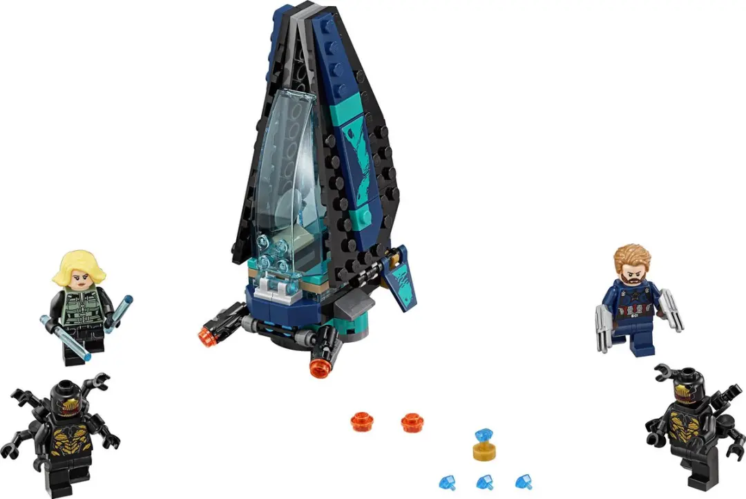 LEGO Marvel Super Heroes Avengers Outrider Shuttle 76101 - 124 Stukken
