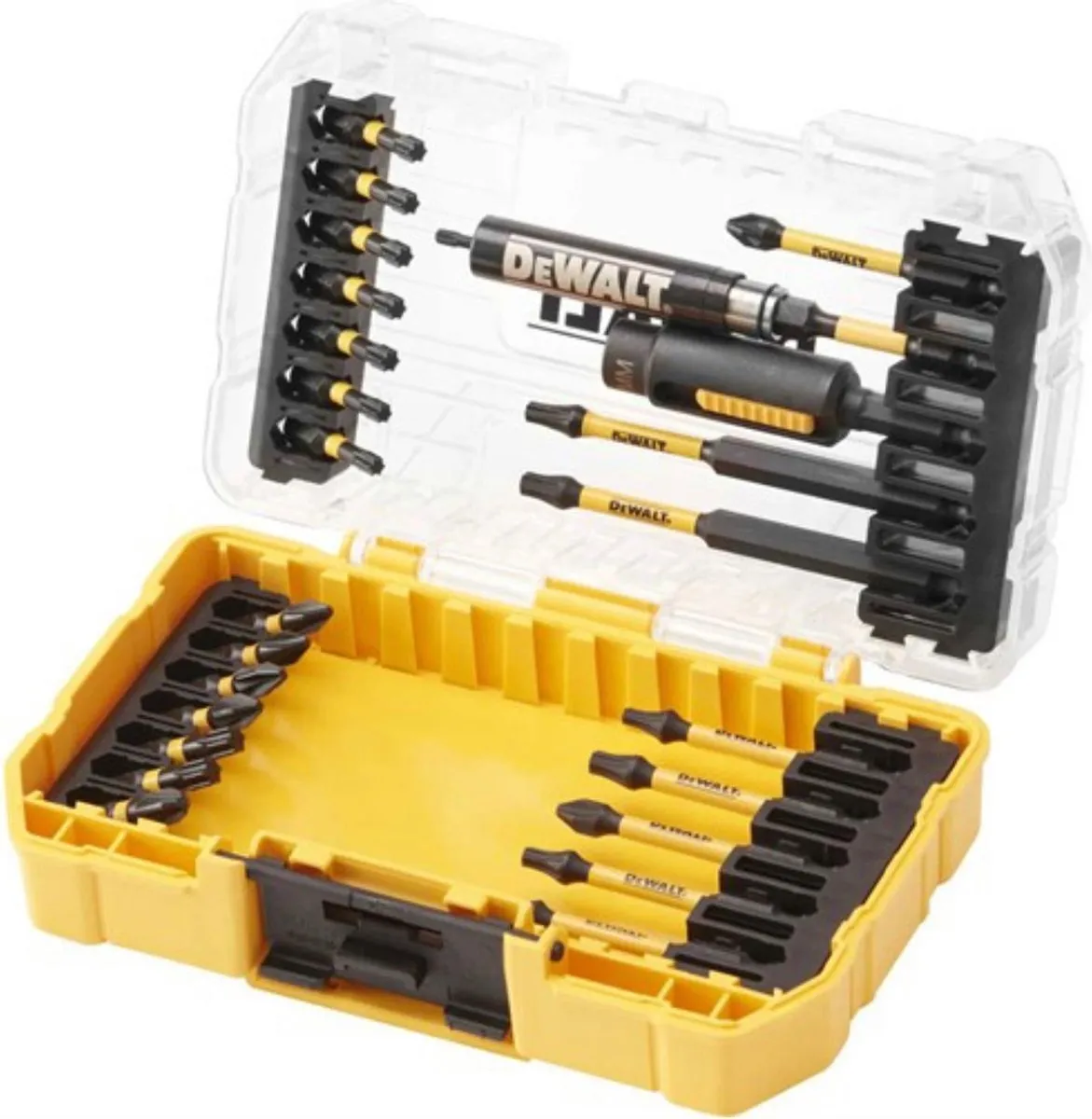 DeWALT DT70730T FLEXTORQ Schroefbitset 25-delig in TOUGH CASE