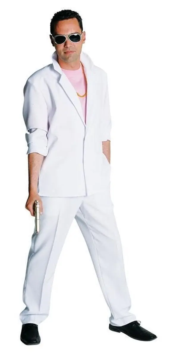 Espa Miami Vice Gangster Wit - S