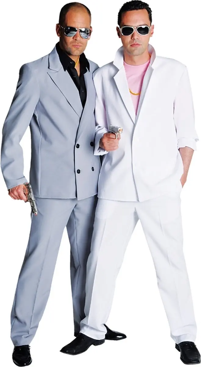 Espa Miami Vice Gangster Wit - S
