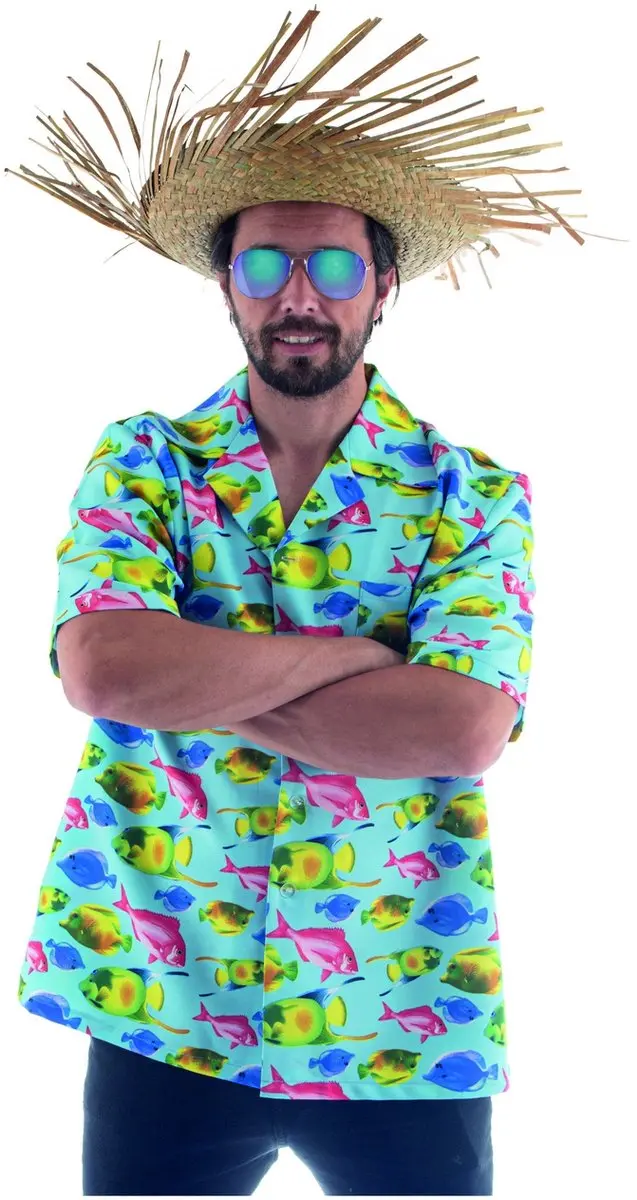 Espa Hawaii Shirt Luuk Visprint - XL/XXL