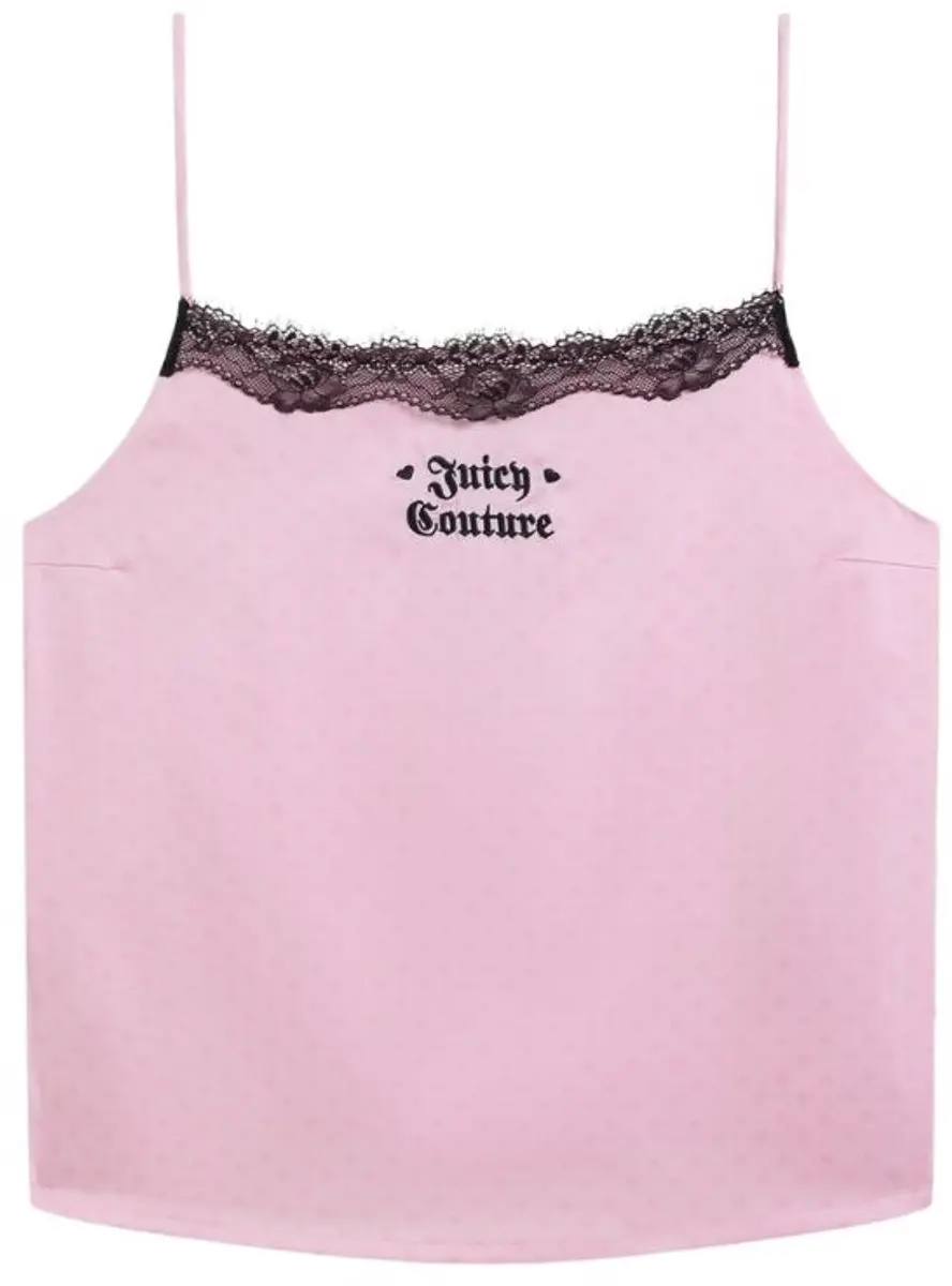 Juicy Couture Lace Trime Vest & Short Set - Maat S
