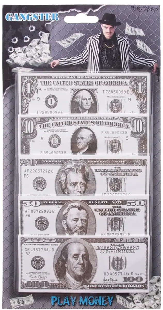 Espa Nep Geld Dollars Gangster