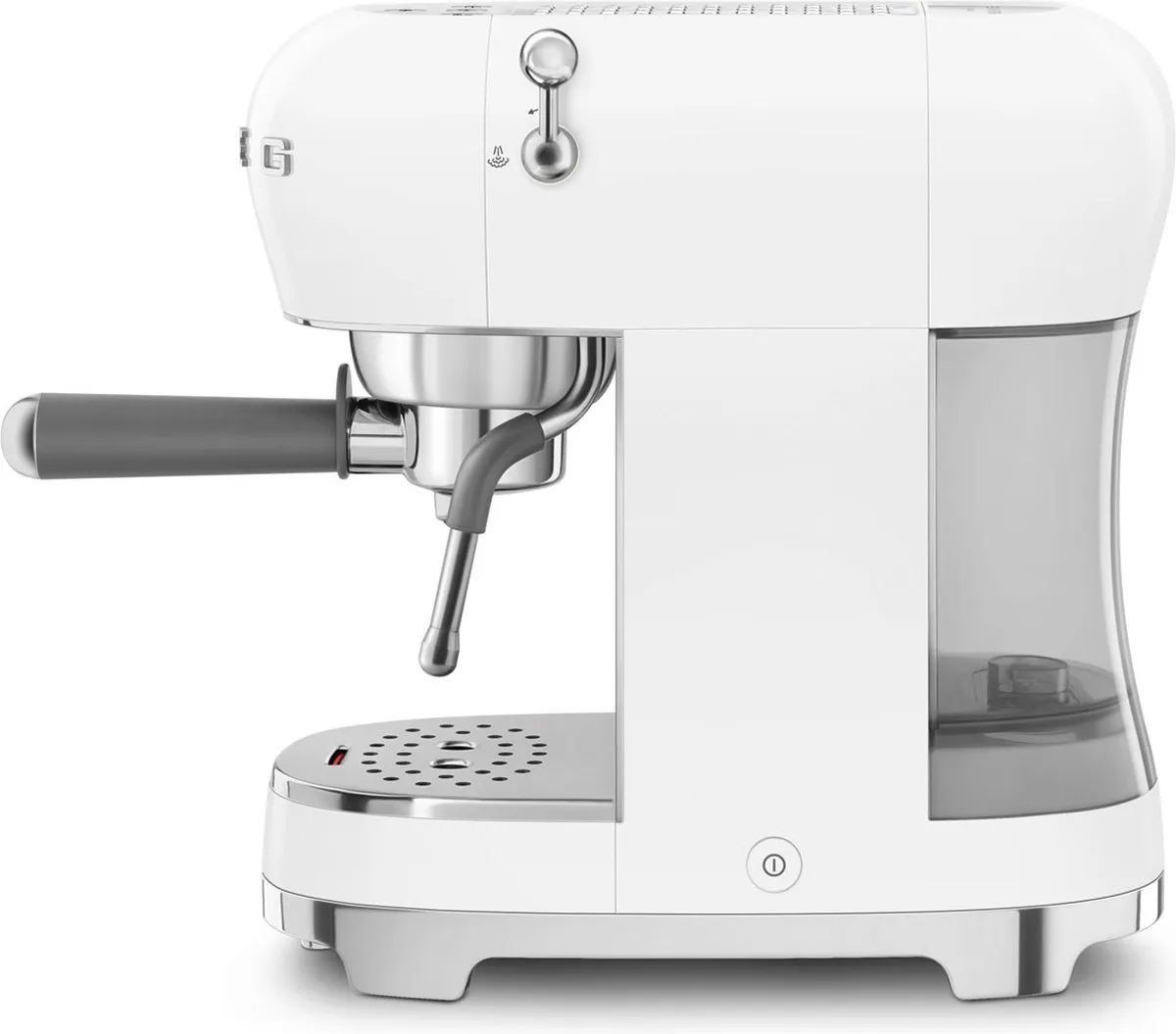 Smeg ECF02WHEU Handmatige Espressomachine - 1350W - 2 Kopjes - 1.1L
