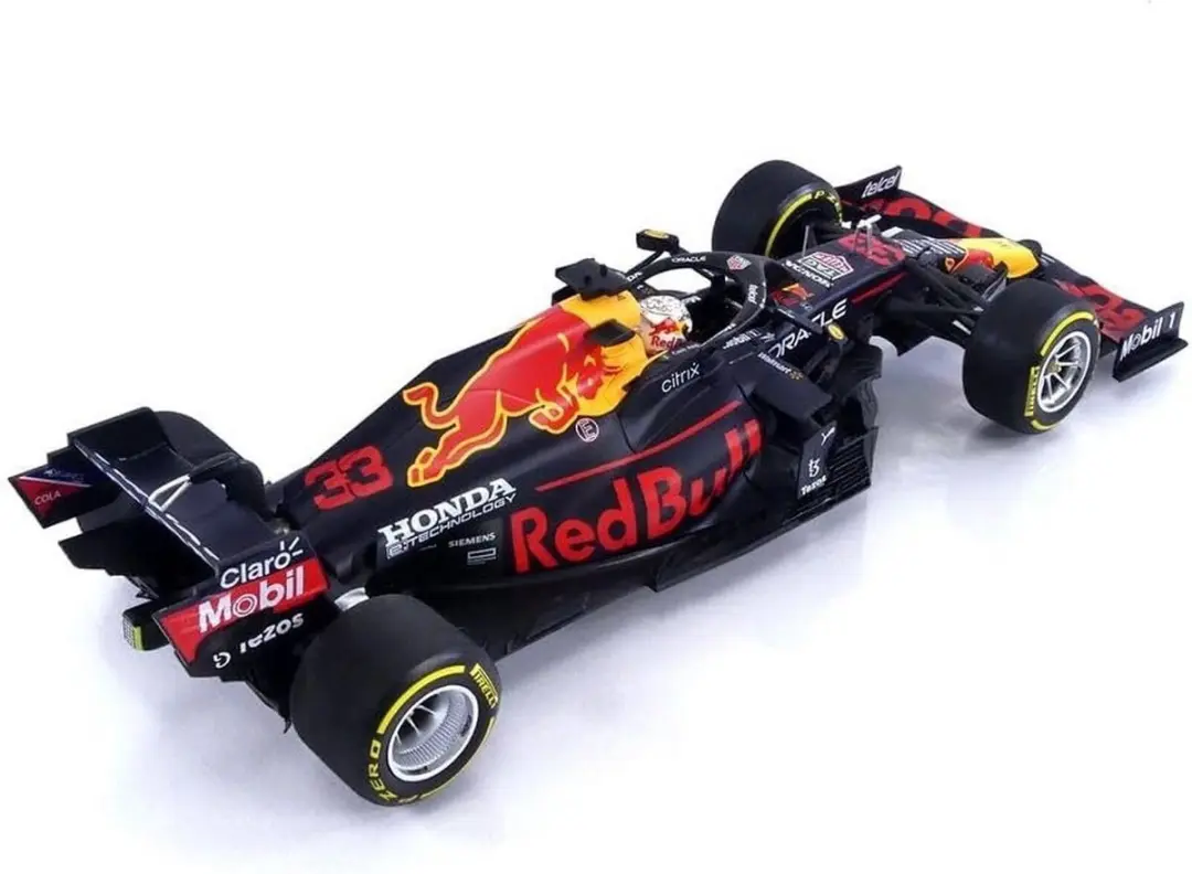 Red Bull Racing Honda RB16B #33 Minichamps - 1:18 - Zwart/Rood/Geel