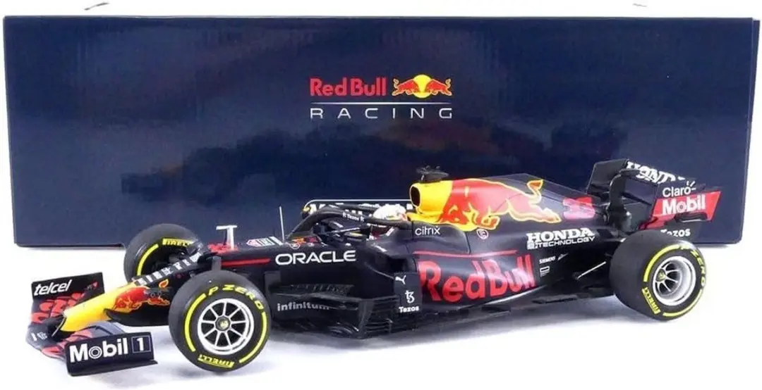 Red Bull Racing Honda RB16B #33 Minichamps - 1:18 - Zwart/Rood/Geel
